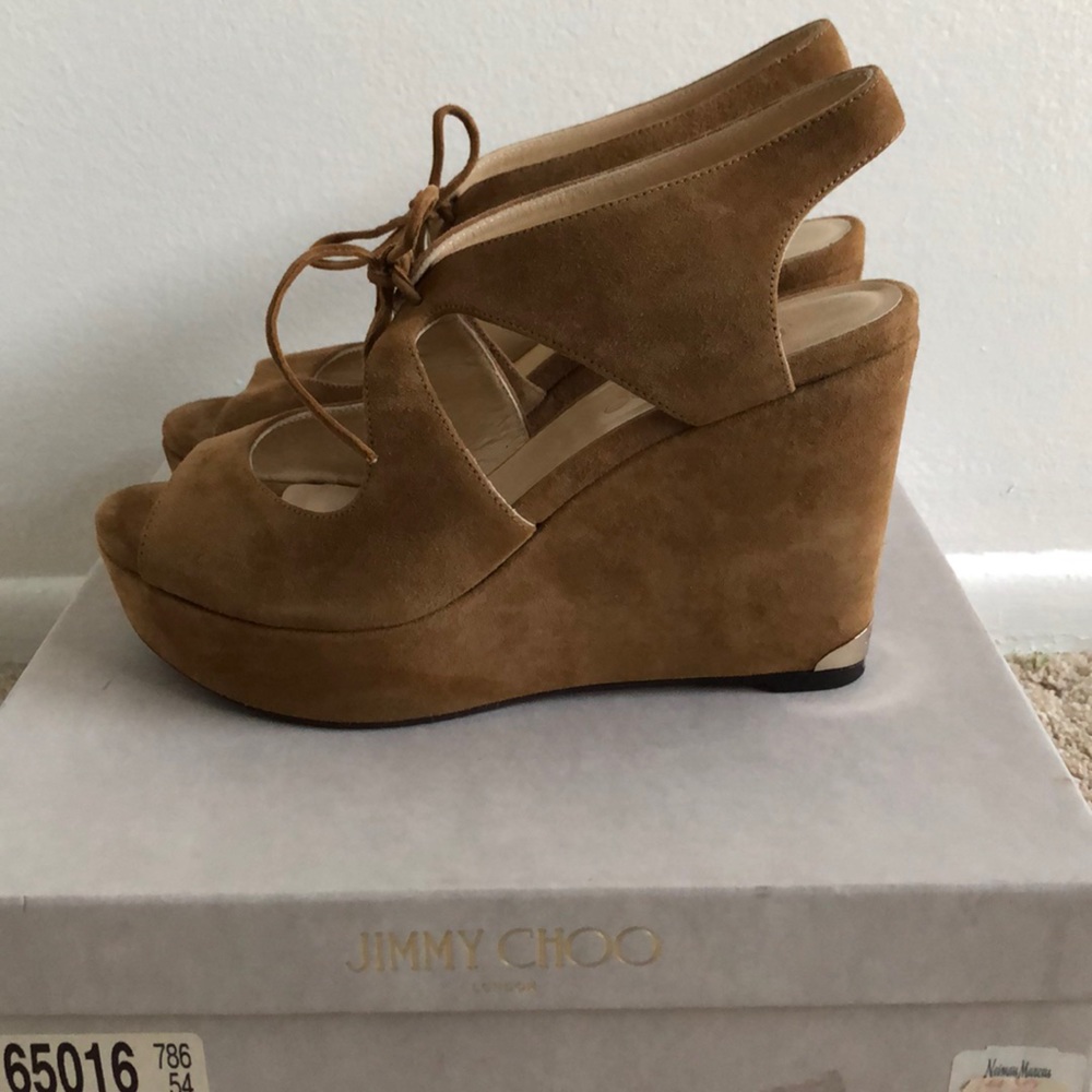 Jimmy Choo platform sandals